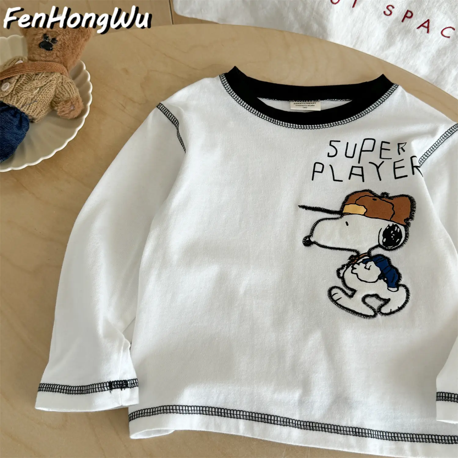 Japanese Style Super Player Cartoon T-Shirt for Boys - Image 4