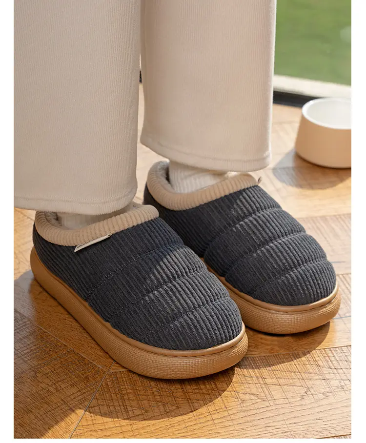 Maternity Cotton Slippers for Women, Winter 2026 New Model, Indoor Home Non-Slip, Anti-Odor, Warm, Thick-Soled Cotton Shoes for Outdoor Wear — feature 22