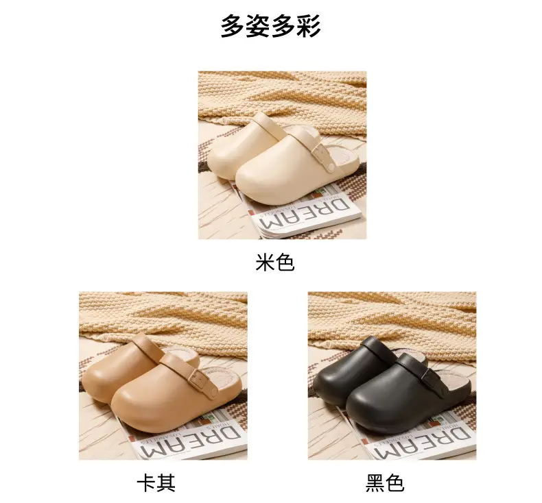 Thick-Soled Cotton Slippers for Women with a Stepping-On-Clouds Feel, Winter 2026 New Model, Indoor Plush Warm Antibacterial Anti-Odor Non-Slip Cotton Slippers for Men — feature 12