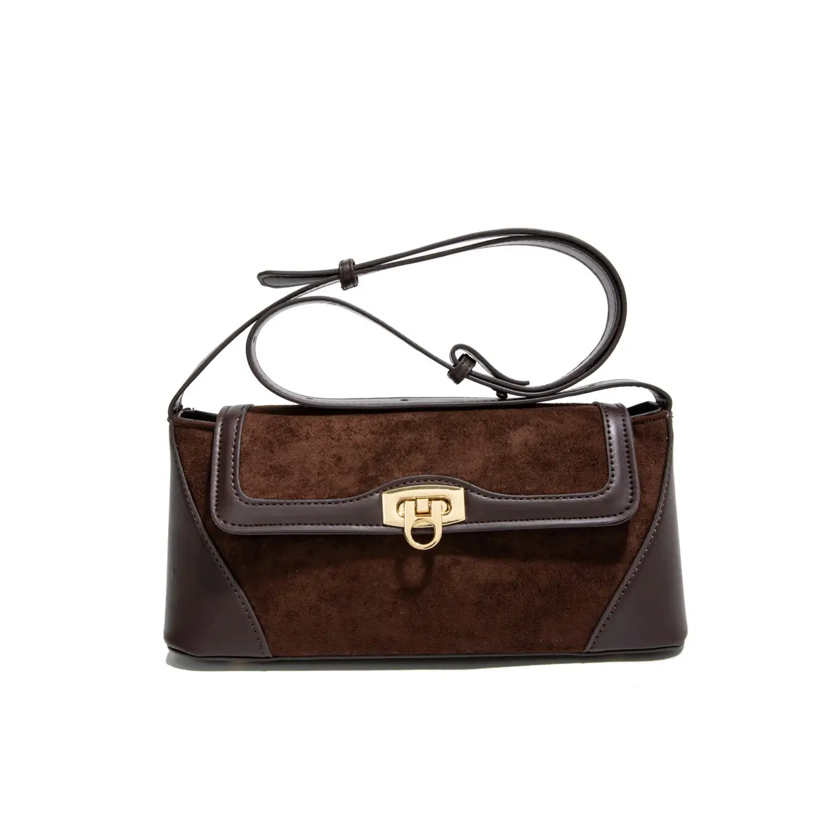 Women Crossbody Bag Beige French Luxury Textured - Image 8