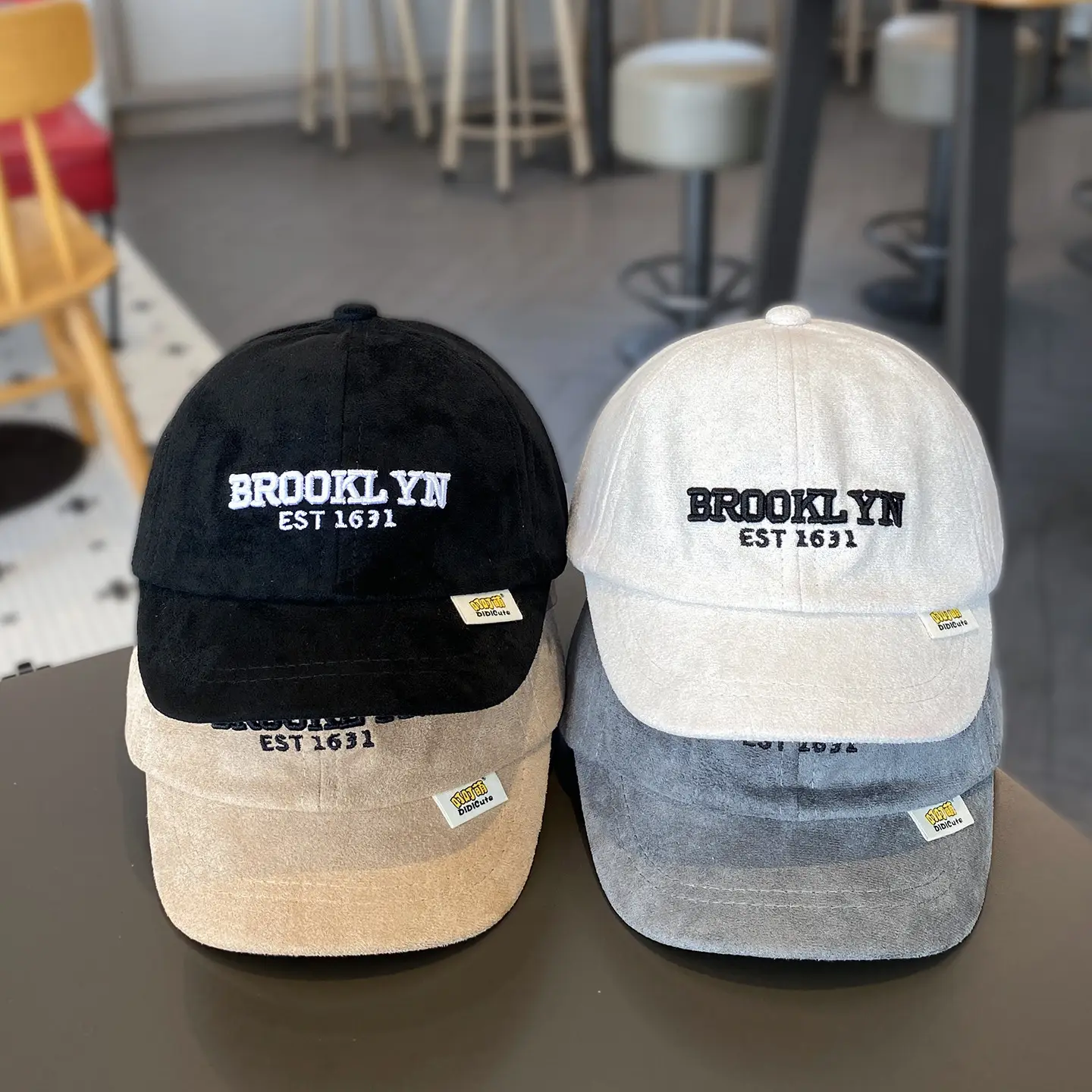 Baby Korean Style Windproof Baseball Cap Grey — feature 4