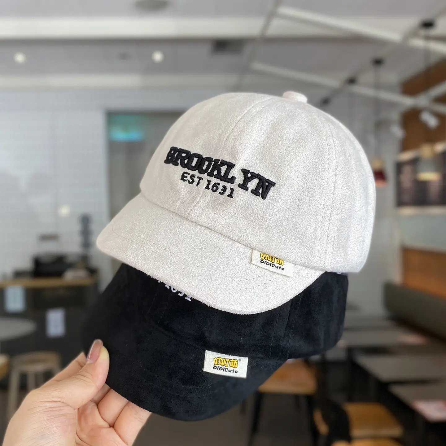 Baby Korean Style Windproof Baseball Cap Grey — feature 5