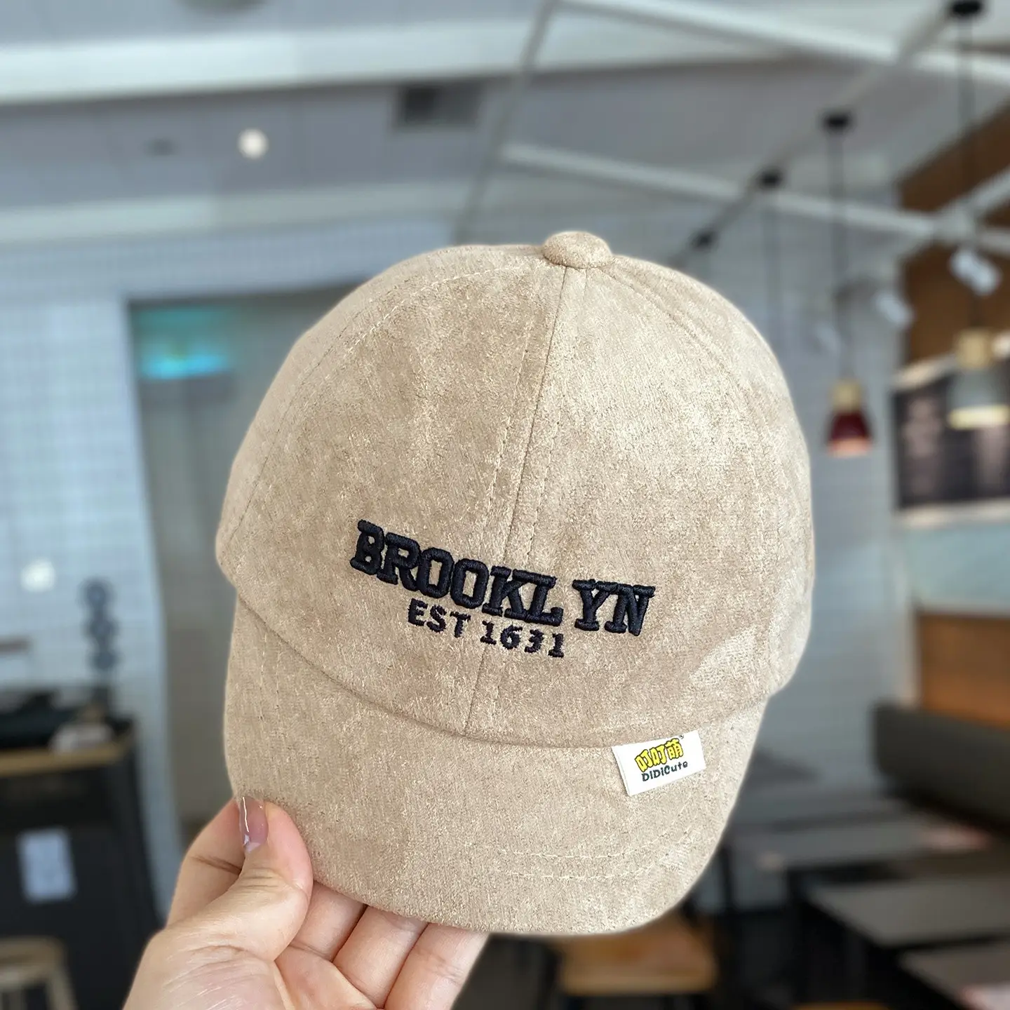 Baby Korean Style Windproof Baseball Cap Grey — feature 8