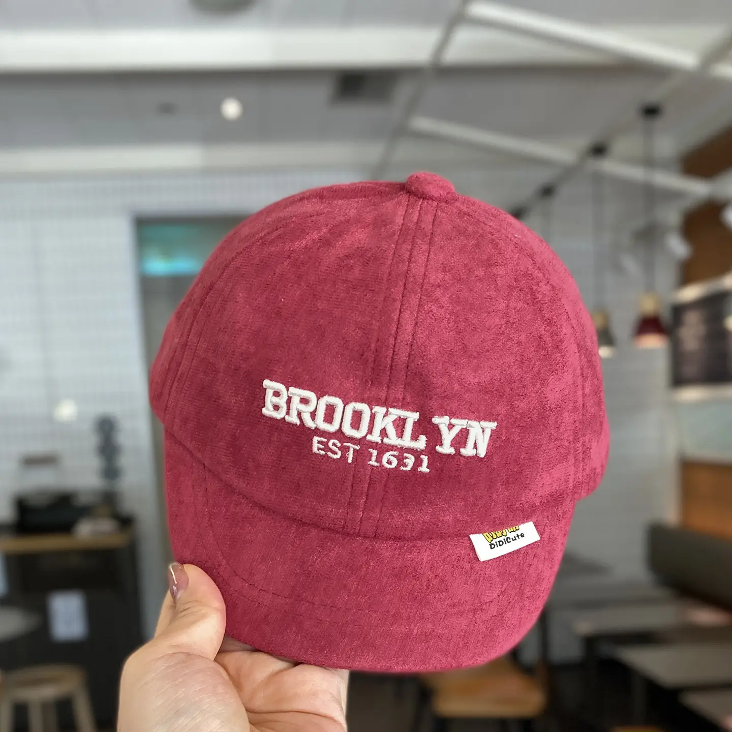 Baby Korean Style Windproof Baseball Cap Grey — feature 9