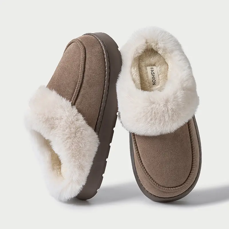 Women Warm Cotton Slippers Winter Indoor Wear