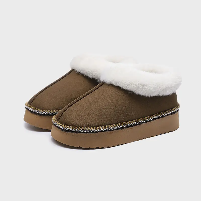 Women Warm Cotton Slippers Winter Indoor Wear