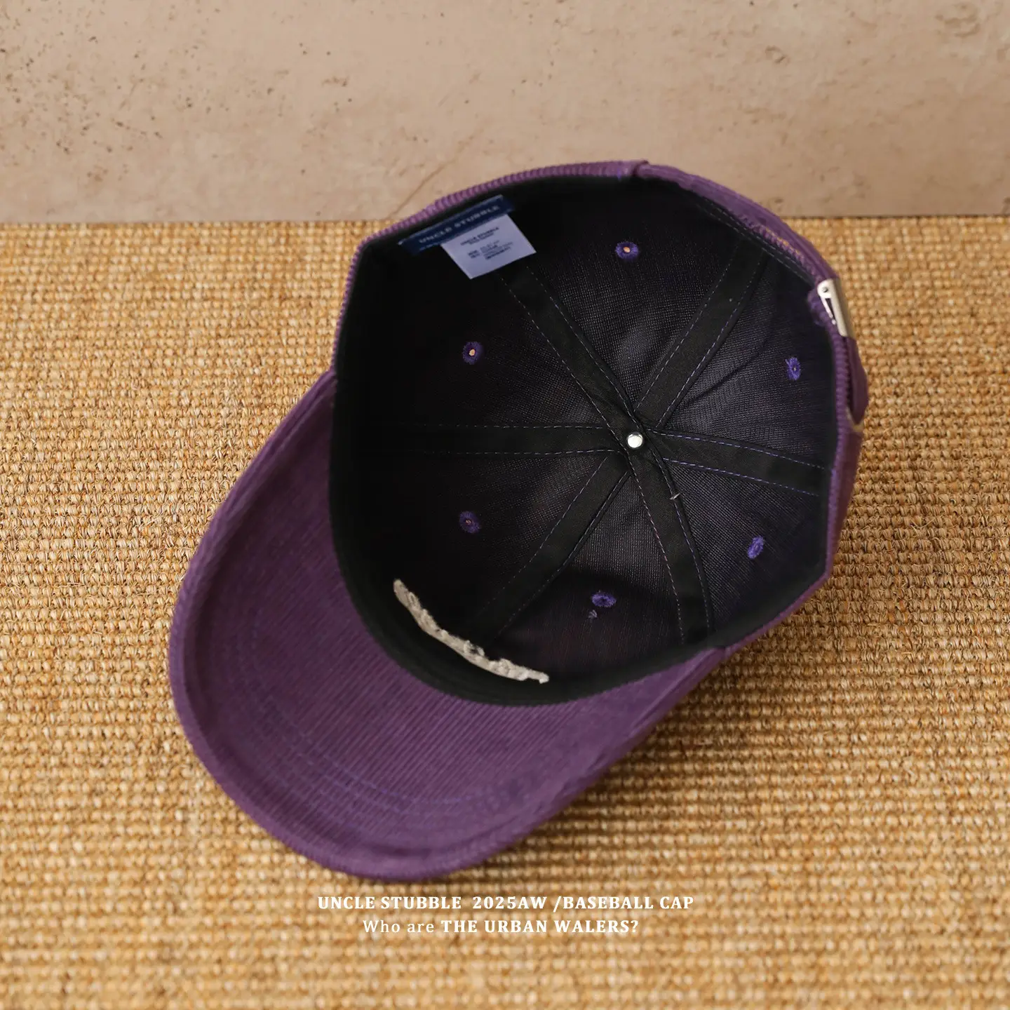 Korean Style Embroidered Duckbill Cap for Men Women Brown Beige — feature 14