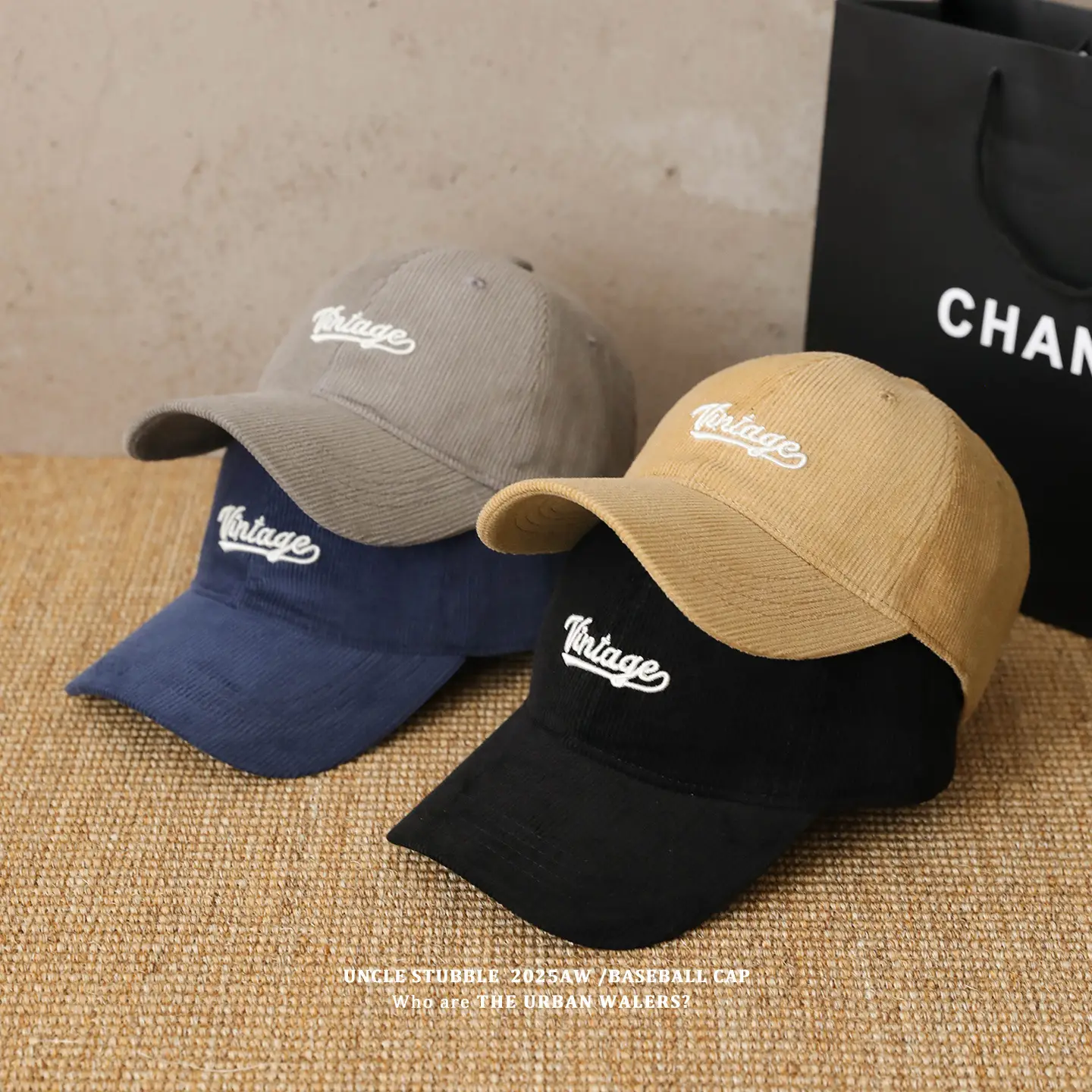 Korean Style Embroidered Duckbill Cap for Men Women Brown Beige — feature 15