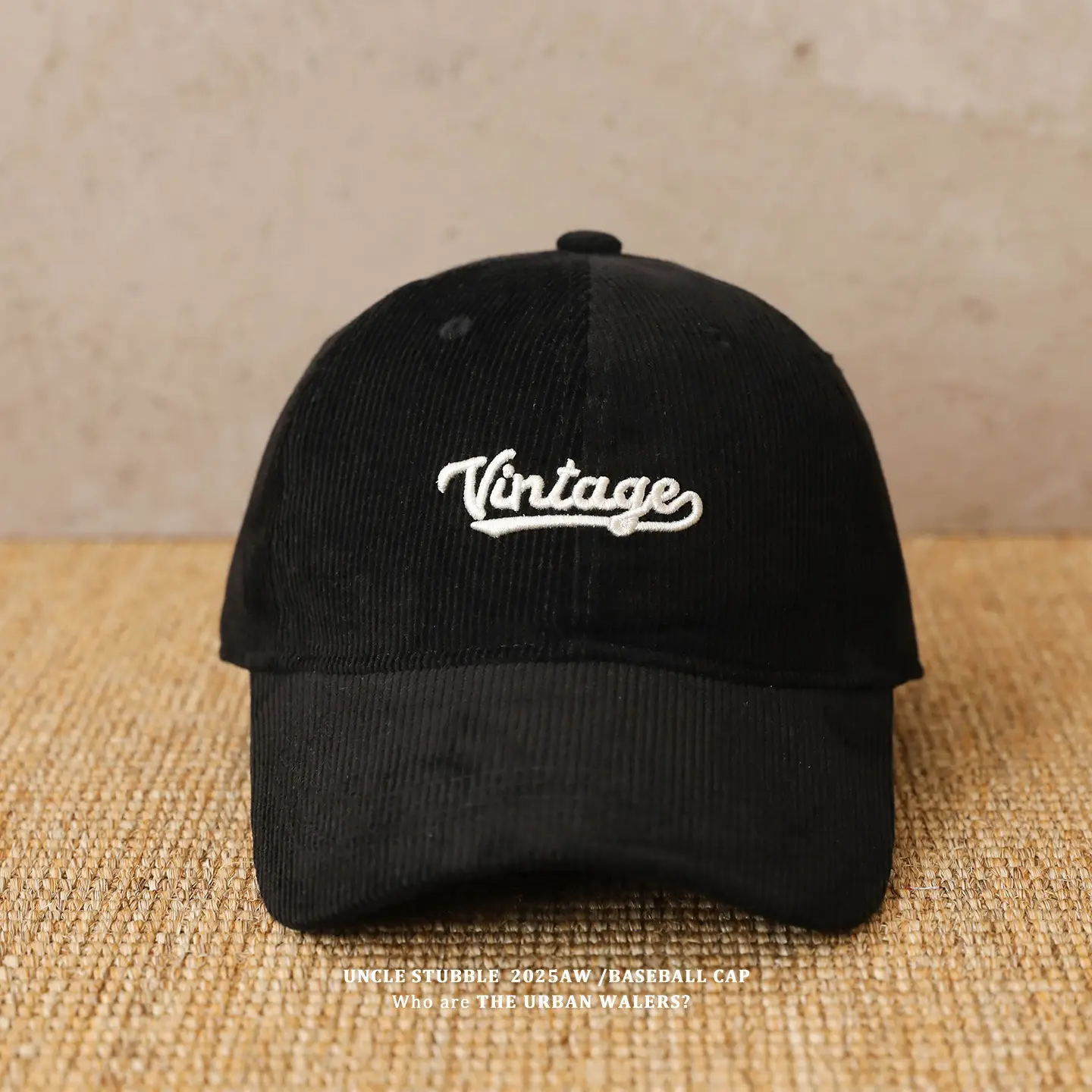 Korean Style Embroidered Duckbill Cap for Men Women Brown Beige — feature 18