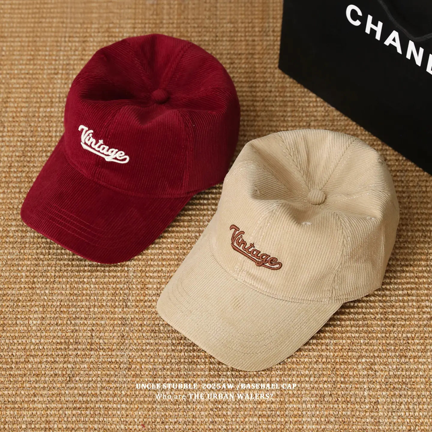 Korean Style Embroidered Duckbill Cap for Men Women Brown Beige — feature 8