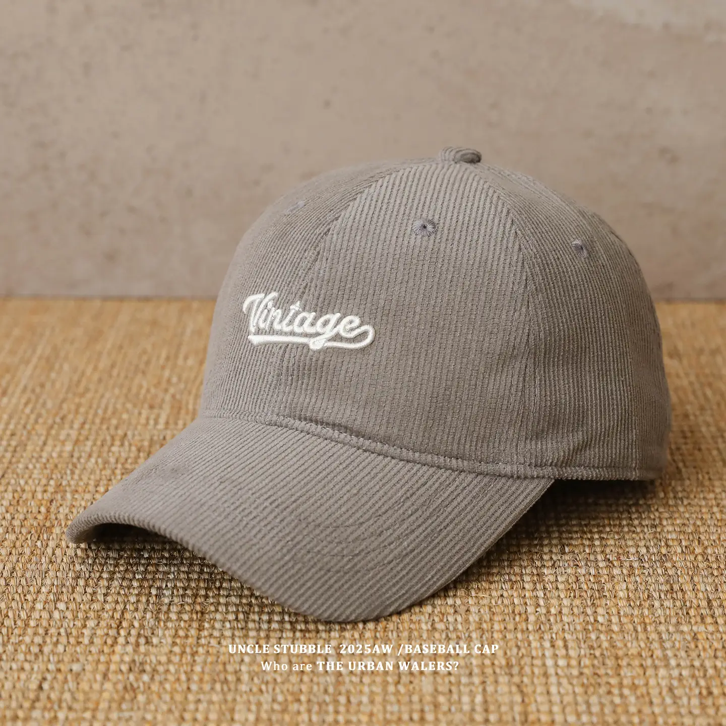 Korean Style Embroidered Duckbill Cap for Men Women Brown Beige - Image 8