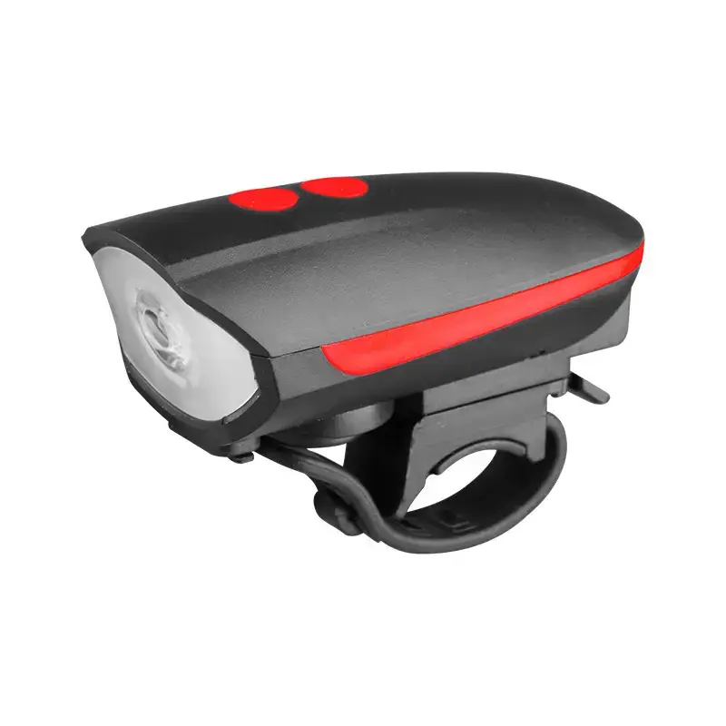 USB Charging Night Bike Headlight with Sound
