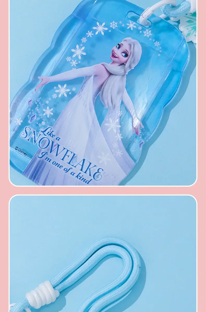 Disney Keychain Small Pendant Transparent Card Protective Cover Lanyard Backpack Pendant Cute Pendant Small Gift — feature 11