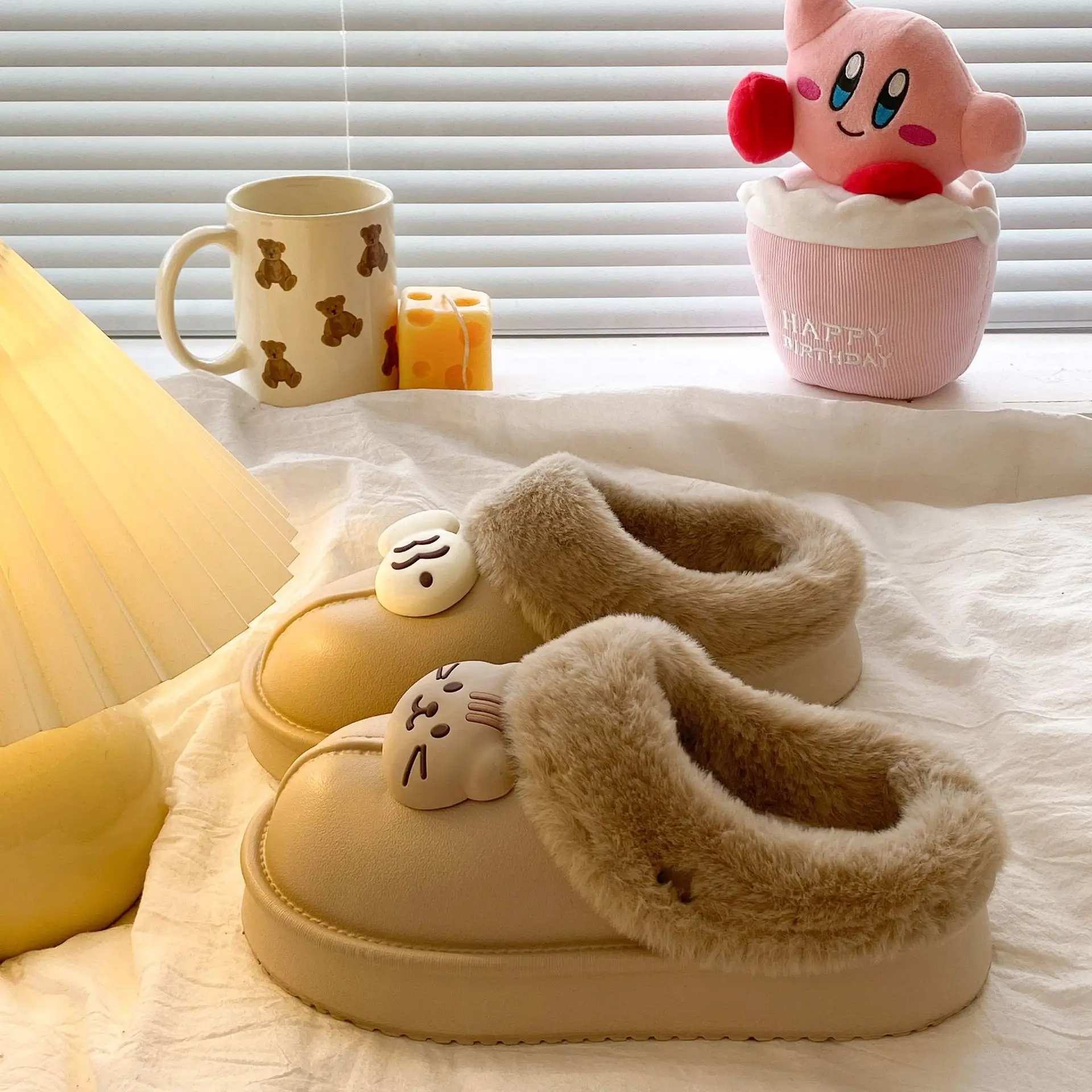 Eva Winter Fleece Lined Women's Slippers - Image 7
