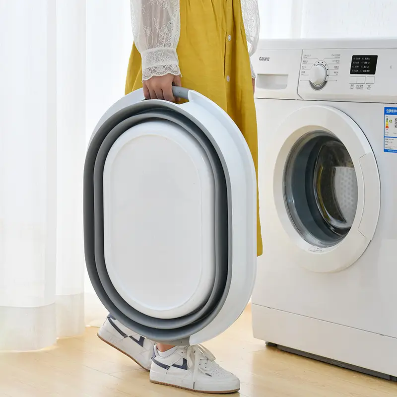 Foldable Laundry Basin Extra Large Washboard Baby Plastic - Image 5
