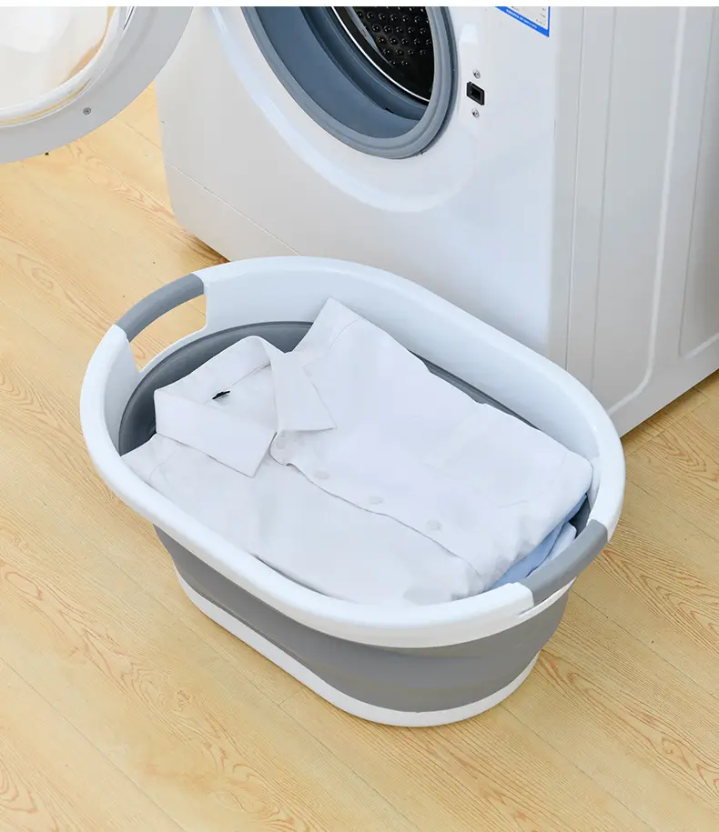 Foldable Laundry Basin Extra Large Washboard Baby Plastic β feature 11