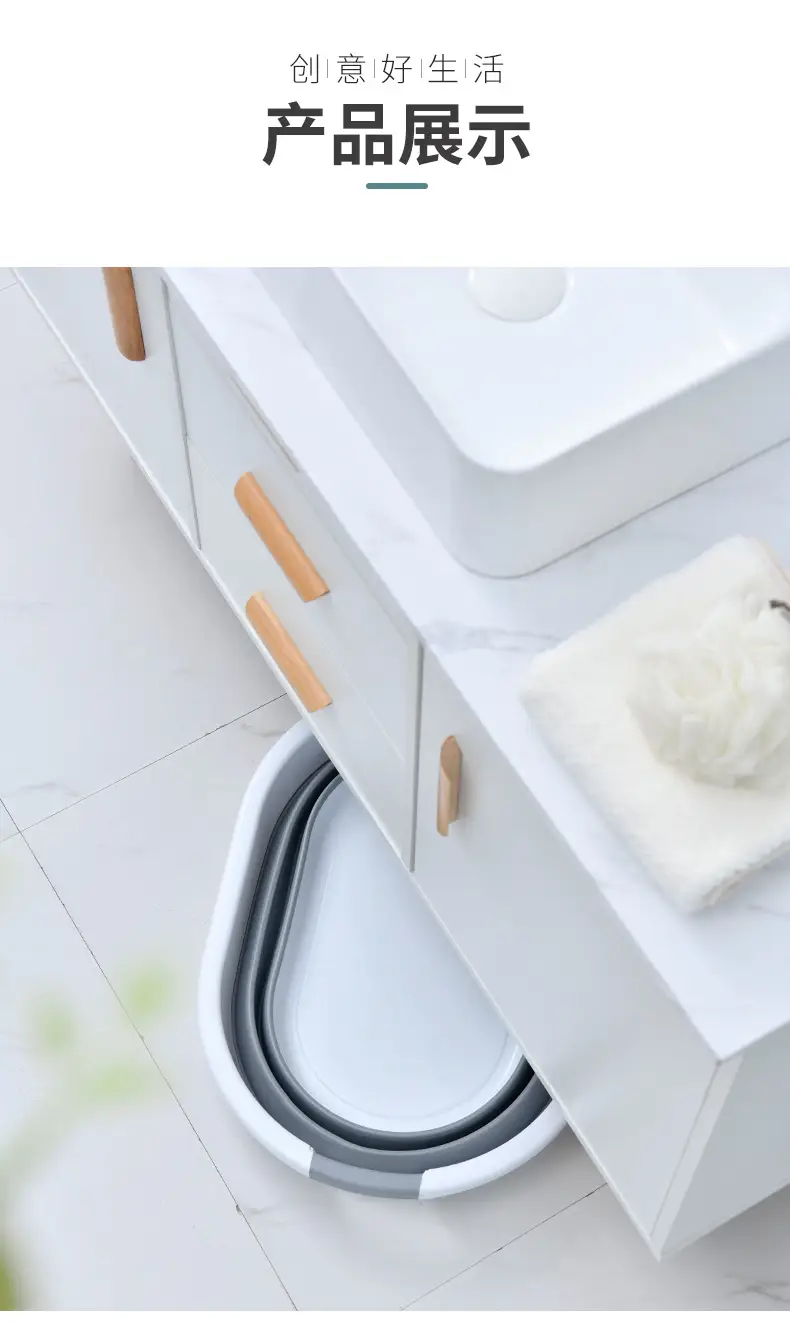 Foldable Laundry Basin Extra Large Washboard Baby Plastic β feature 8