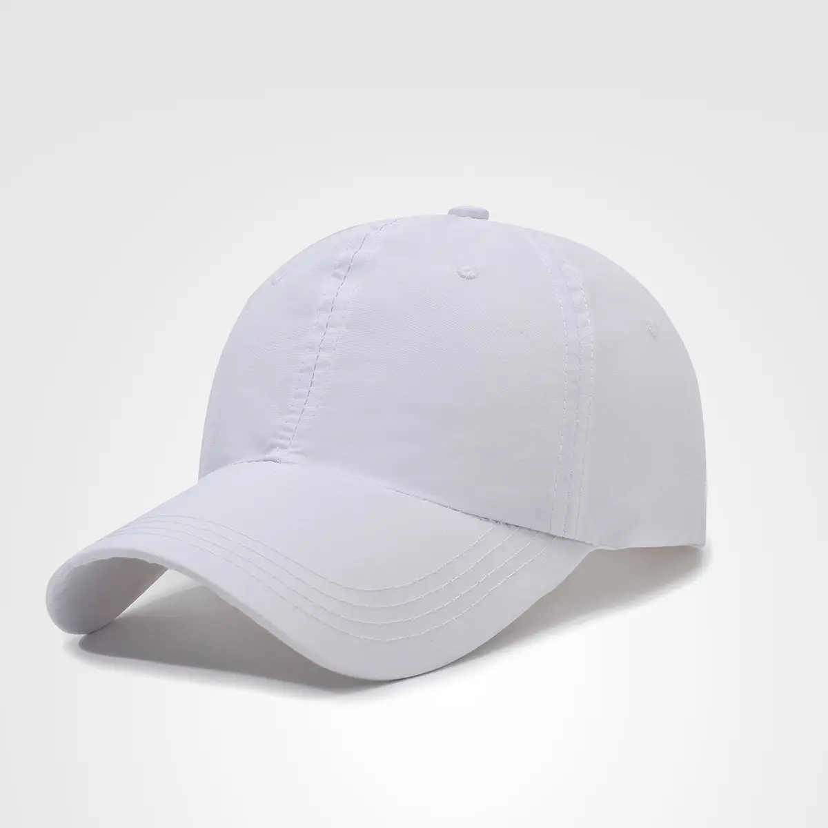 White Duckbill Cap for Men Women Plus Size - Image 4