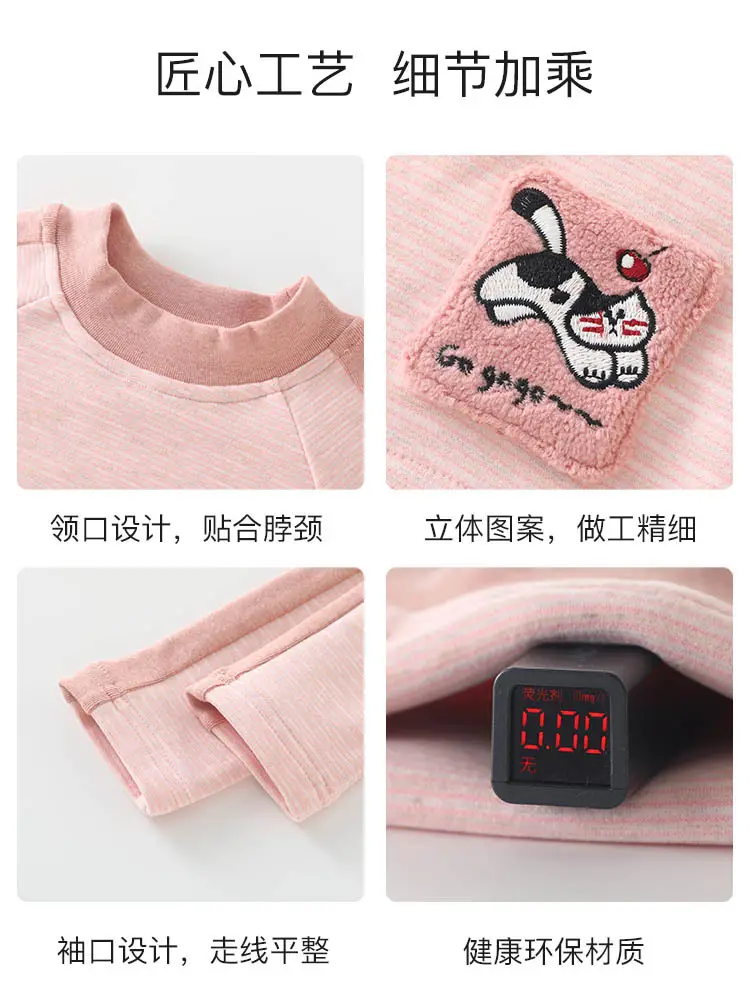 Duuduu Pink Long Sleeve Baby Girl Shirt