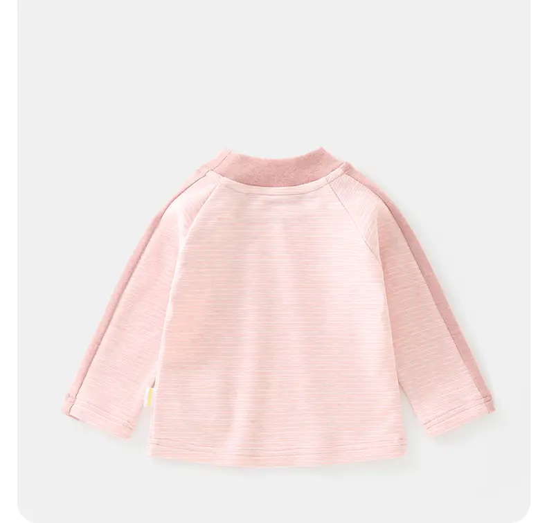 Duuduu Pink Long Sleeve Baby Girl Shirt — feature 23