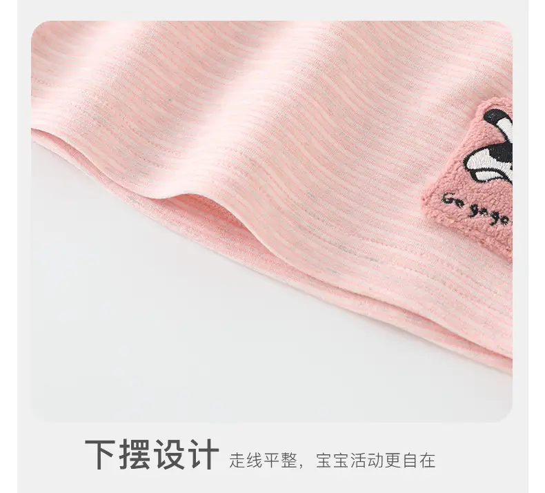 Duuduu Pink Long Sleeve Baby Girl Shirt — feature 27