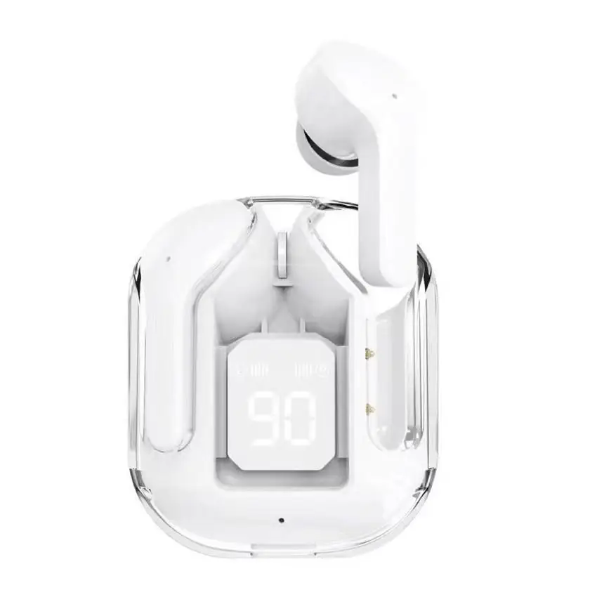 Ultra-High-Looking Air31 Transparent High-Quality In-Ear Sports Digital Display Wireless Bluetooth Headset Source Factory