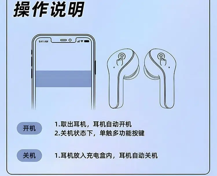 Ultra-High-Looking Air31 Transparent High-Quality In-Ear Sports Digital Display Wireless Bluetooth Headset Source Factory — feature 13
