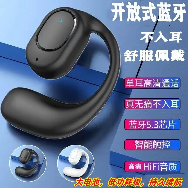 Ultra-High-Looking Air31 Transparent High-Quality In-Ear Sports Digital Display Wireless Bluetooth Headset Source Factory