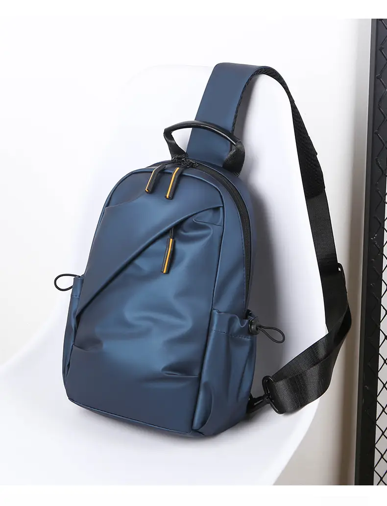 Men's Black Crossbody Sports Bag Large Capacity — feature 23
