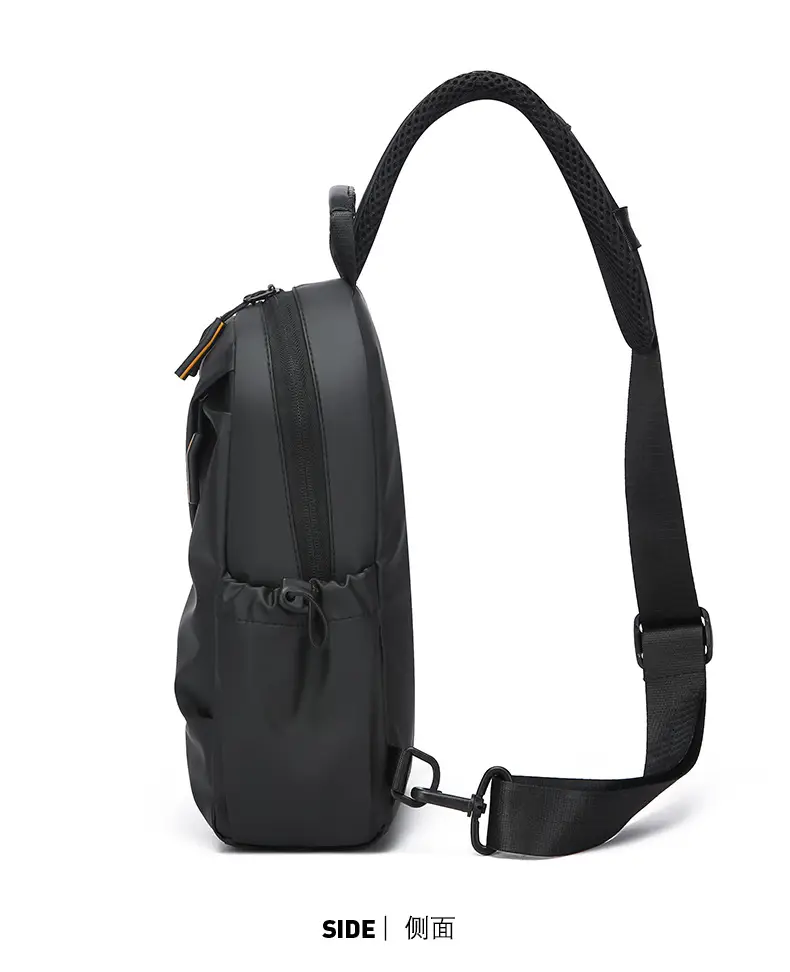 Men's Black Crossbody Sports Bag Large Capacity — feature 29