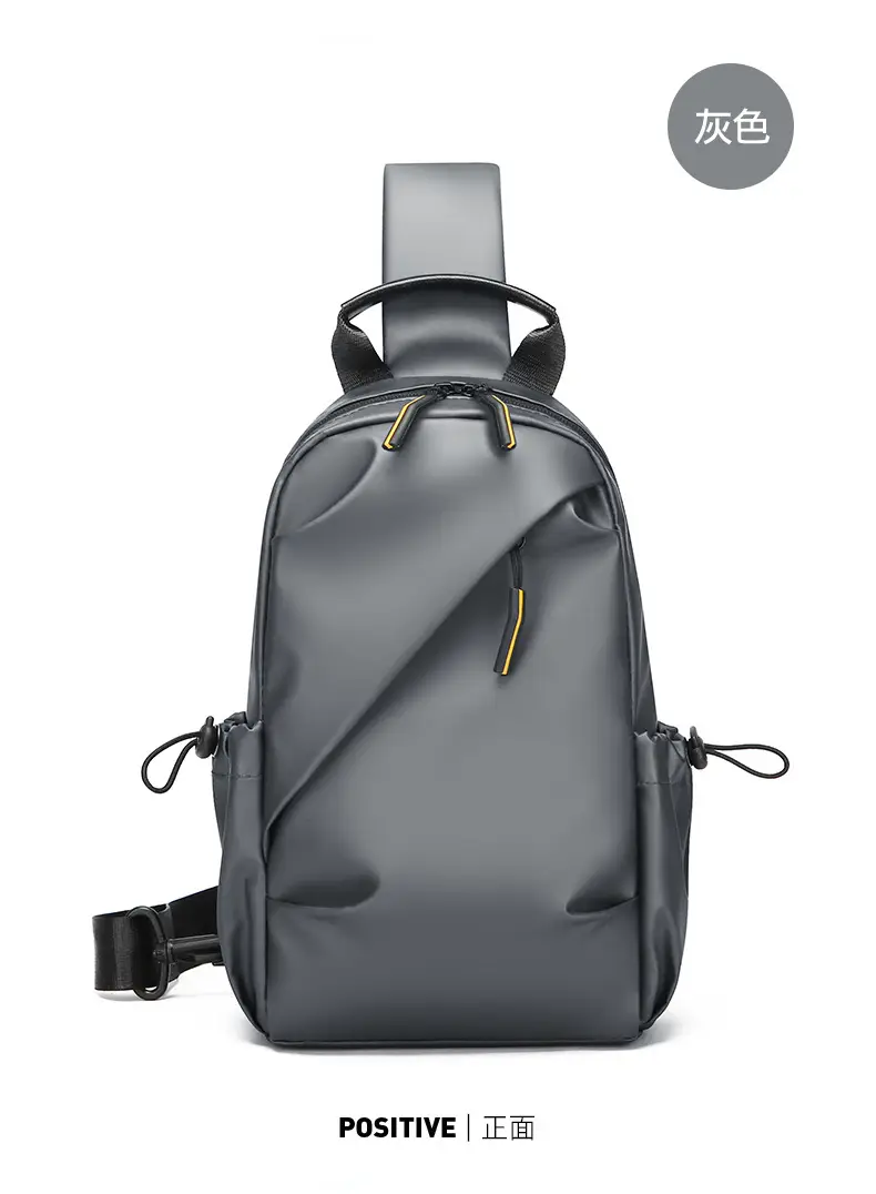 Men's Black Crossbody Sports Bag Large Capacity — feature 33