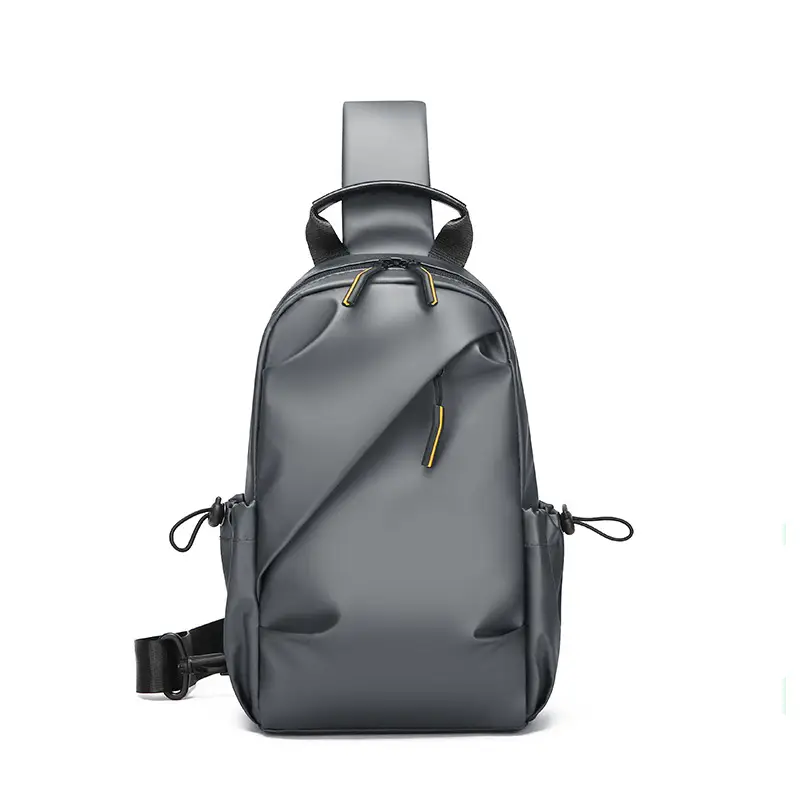 Men's Black Crossbody Sports Bag Large Capacity - Image 2