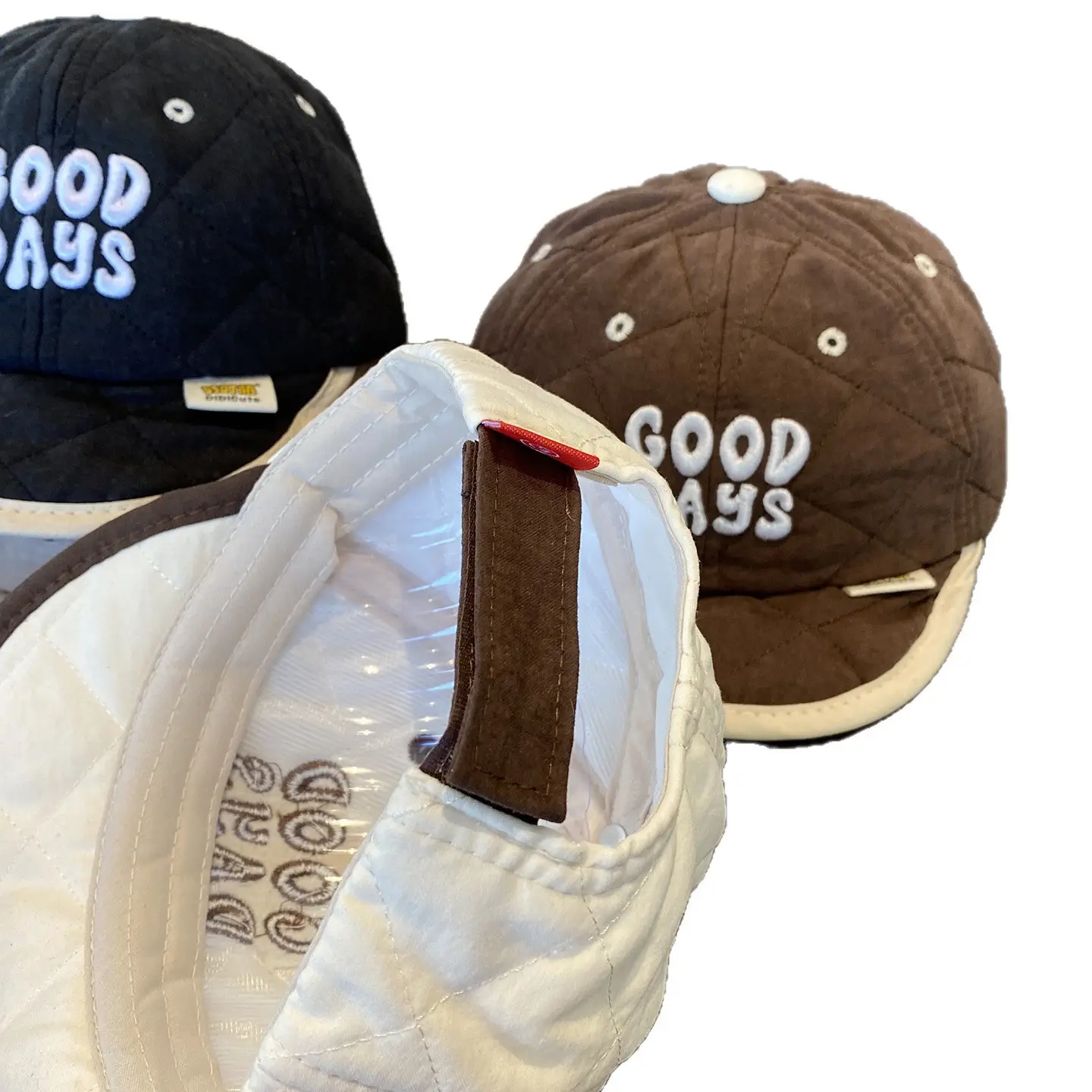 Brown "Good Days" Duckbill Cap for Kids Winter - Image 10