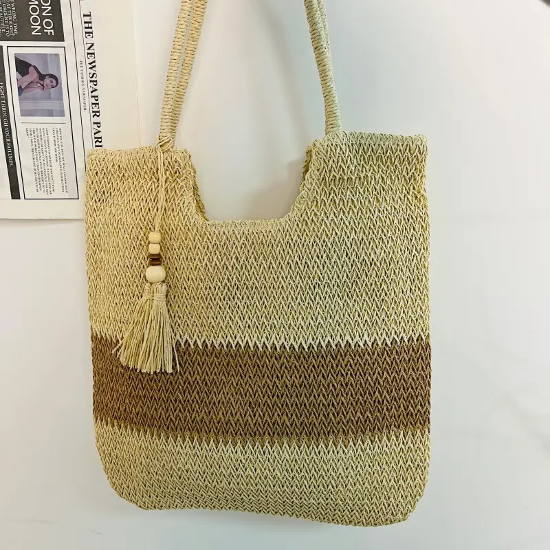 Hand-Woven Summer Shoulder Bag for Women — feature 7