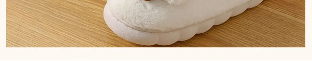 Manufacturer Wholesale Cotton Slippers for Women Winter Home Household Indoor Warm Non-Slip Thick-Soled Couple Wool Slippers for Men Autumn and Winter — feature 8
