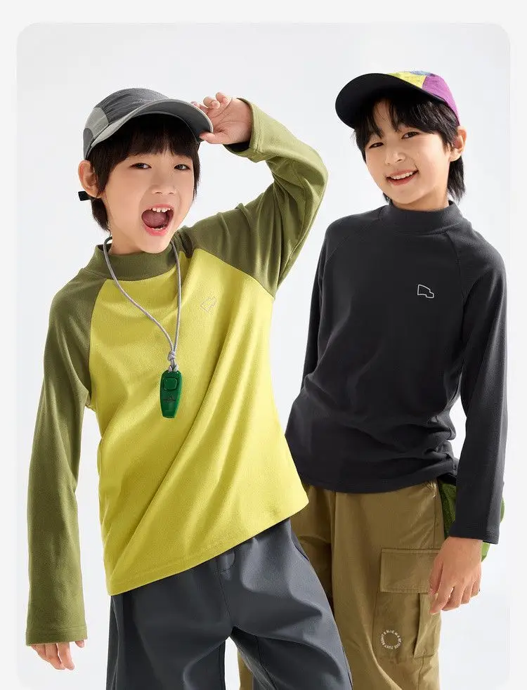 Dudu Boys Half-Turtleneck T-Shirt Spring 2026 — feature 14