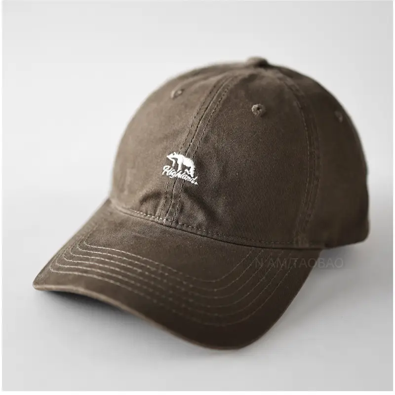 Men Navy Blue Letter Cartoon Cap Baseball - Image 12