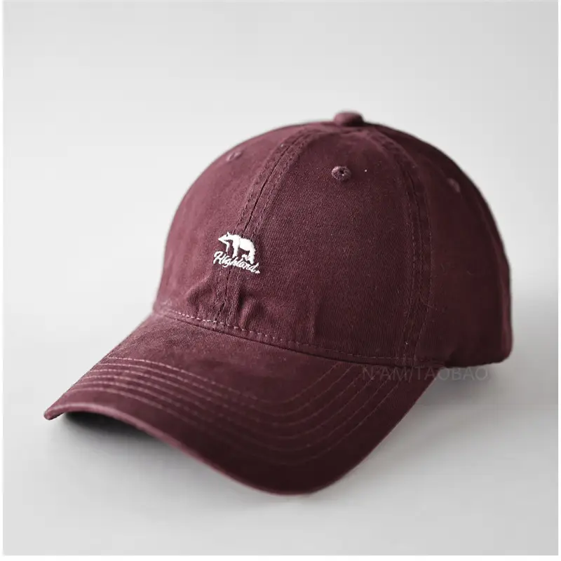 Men Navy Blue Letter Cartoon Cap Baseball - Image 13