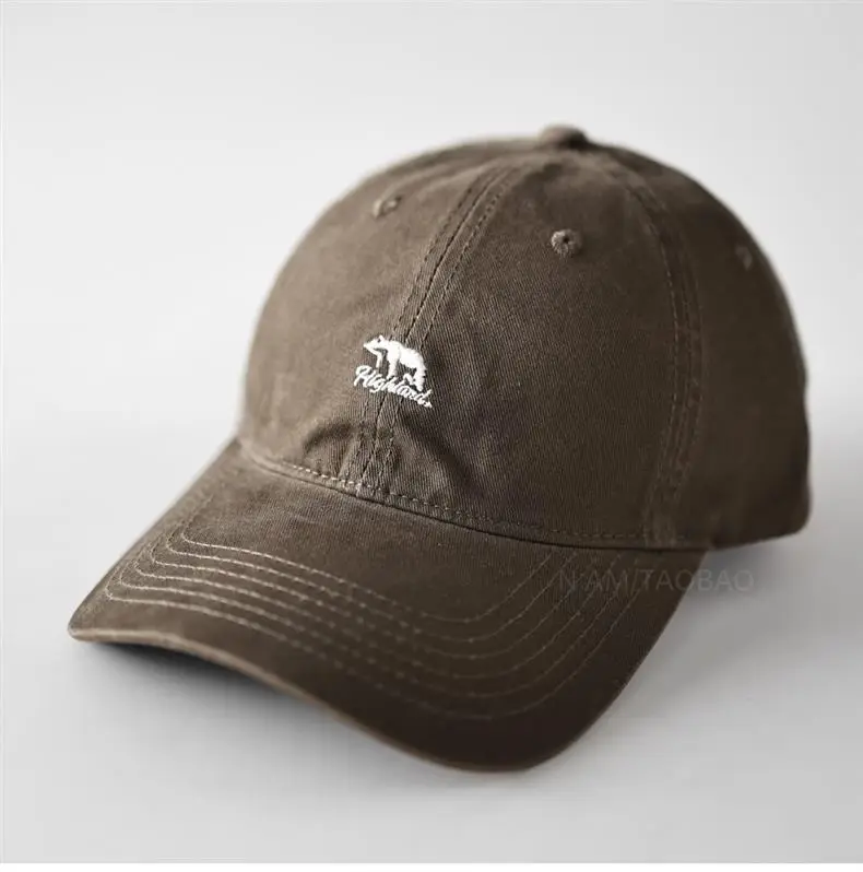 Men Navy Blue Letter Cartoon Cap Baseball — feature 1