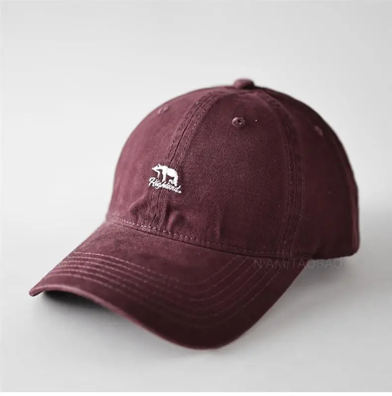 Men Navy Blue Letter Cartoon Cap Baseball — feature 2