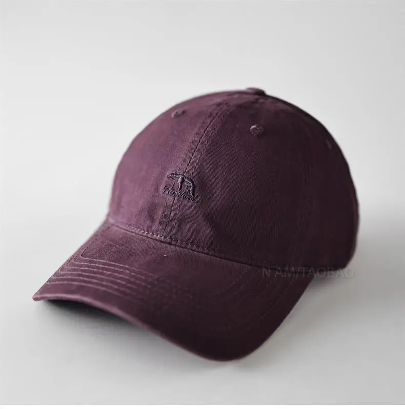 Men Navy Blue Letter Cartoon Cap Baseball — feature 4