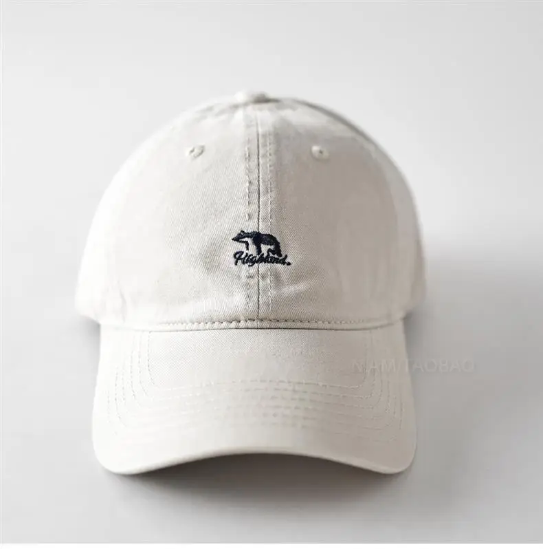 Men Navy Blue Letter Cartoon Cap Baseball — feature 6