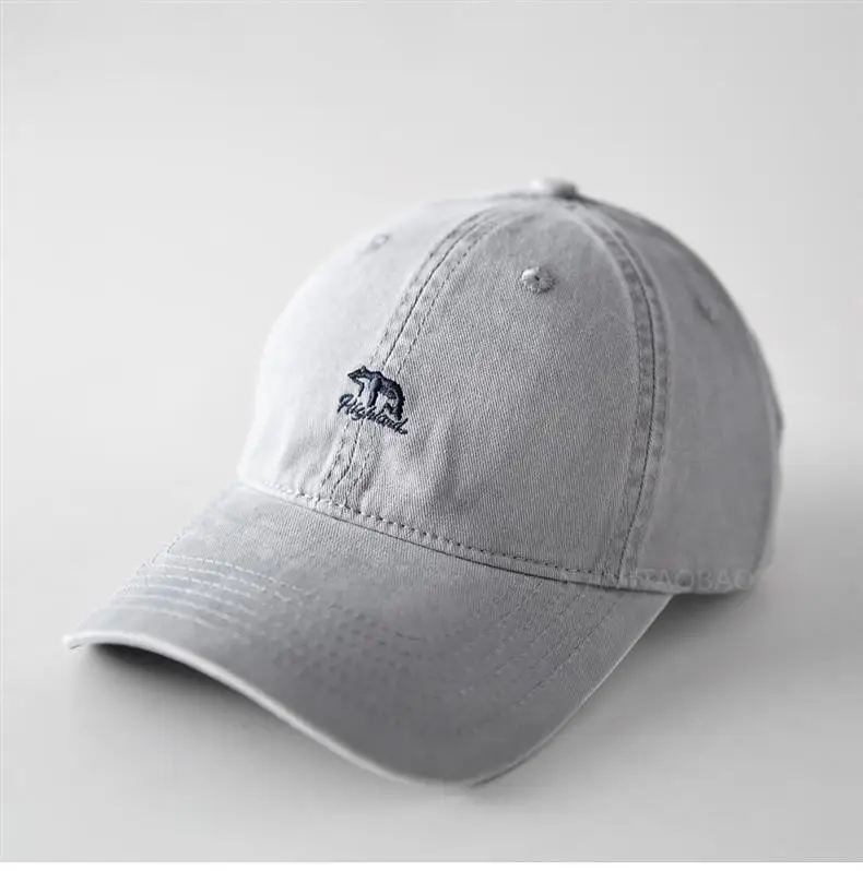 Men Navy Blue Letter Cartoon Cap Baseball — feature 8
