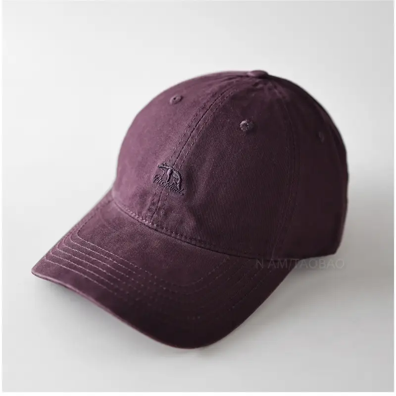 Men Navy Blue Letter Cartoon Cap Baseball - Image 6