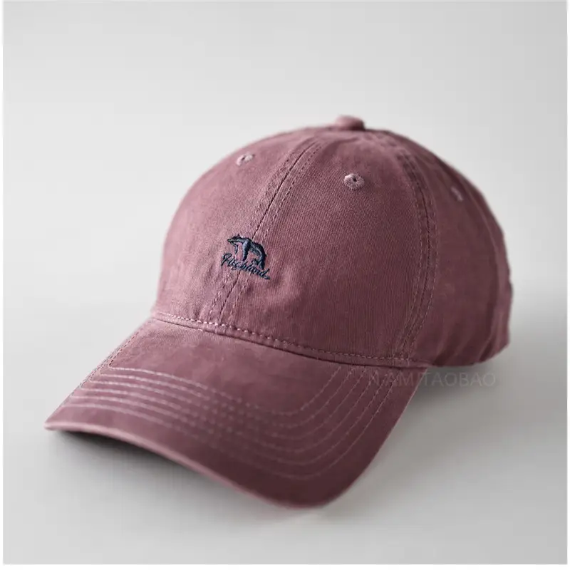 Men Navy Blue Letter Cartoon Cap Baseball - Image 8