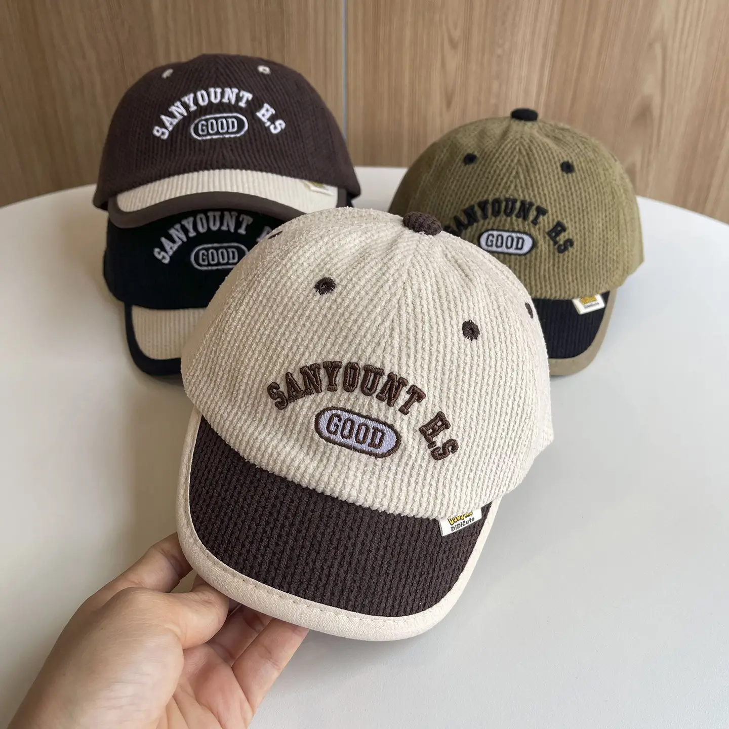 Kids Baseball Caps Sun Protection Autumn Winter — feature 3