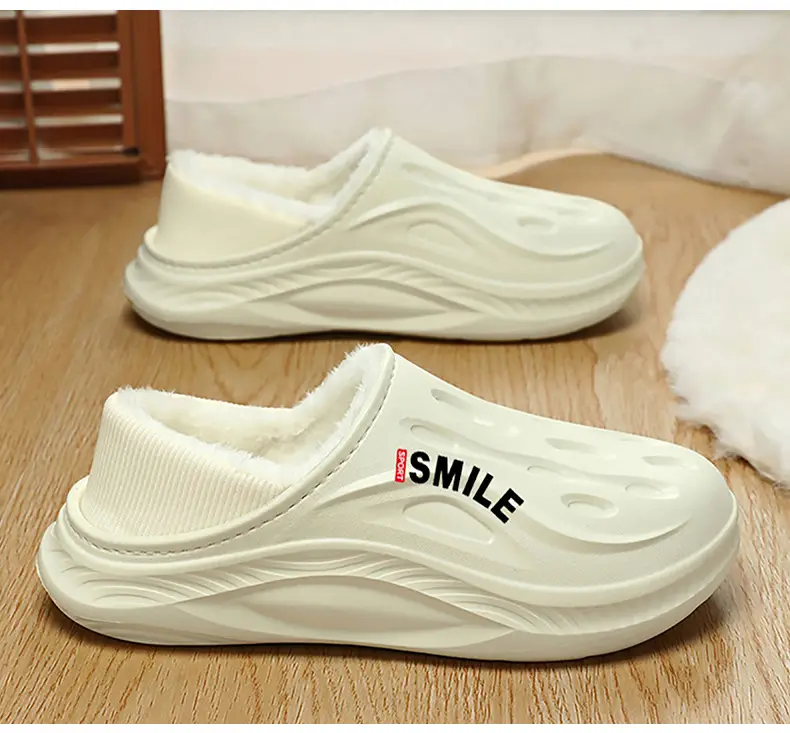 Men's Cotton Slippers, New Winter Model, Indoor Non-Slip, Fleece-Lined, Cotton-Padded Home Shoes, Couple's Waterproof Closed-Back Cotton Shoes, Wholesale — feature 13