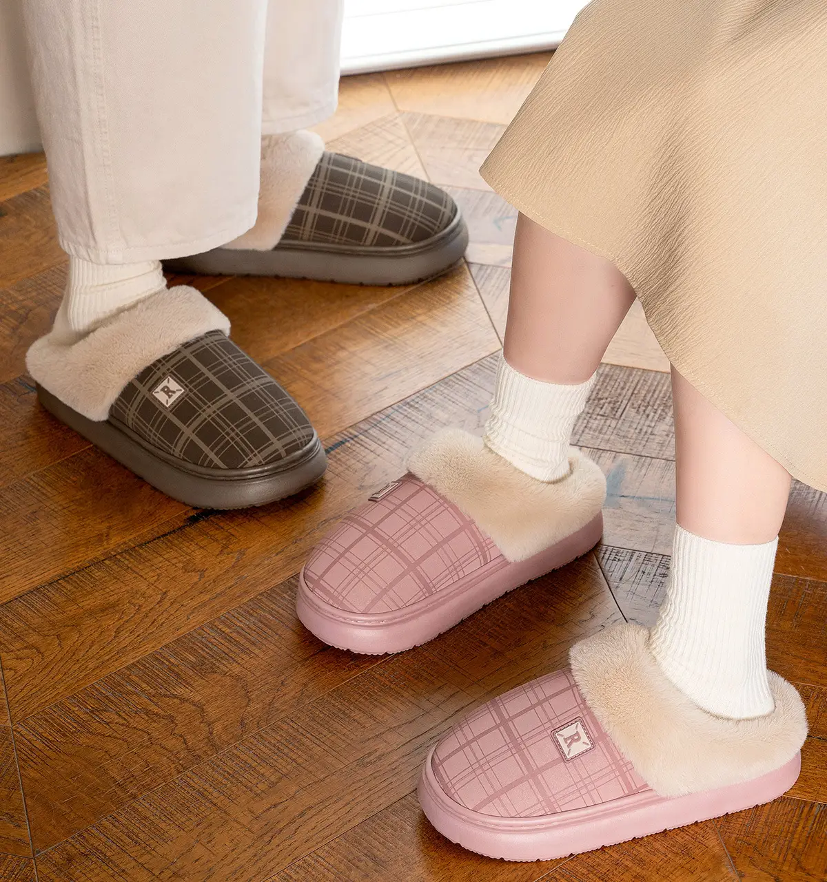Women Waterproof Cotton Slippers Autumn Winter 2025 — feature 16