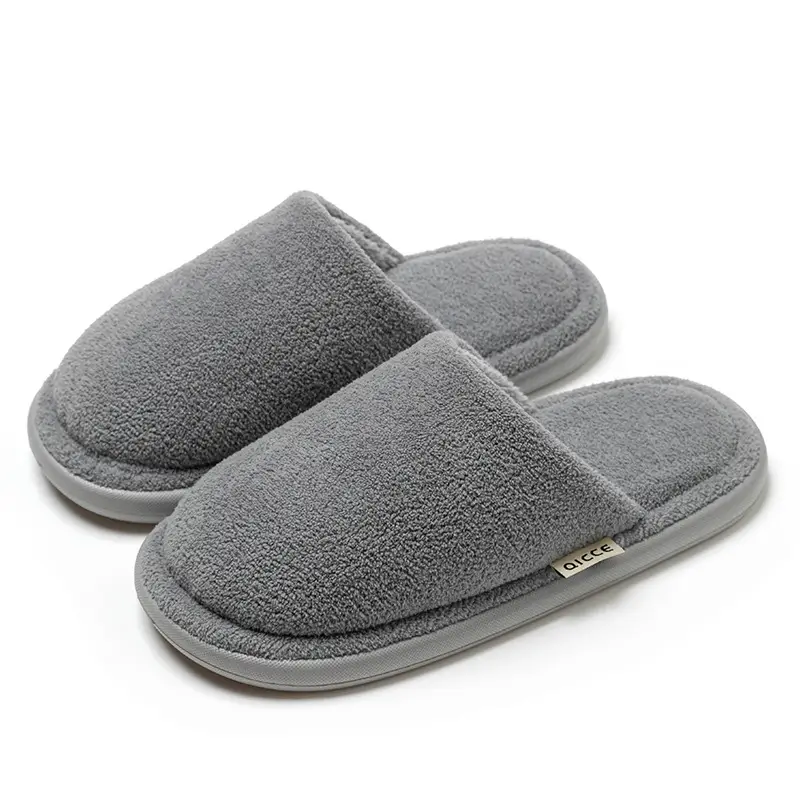 2025 Winter Cotton Slippers Warm Non-Slip Men - Image 3