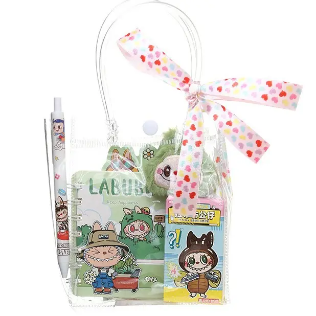 New Labubu Learning Stationery Peripheral Set Class Reward Small Gifts Student Activities Holiday Cute Gifts